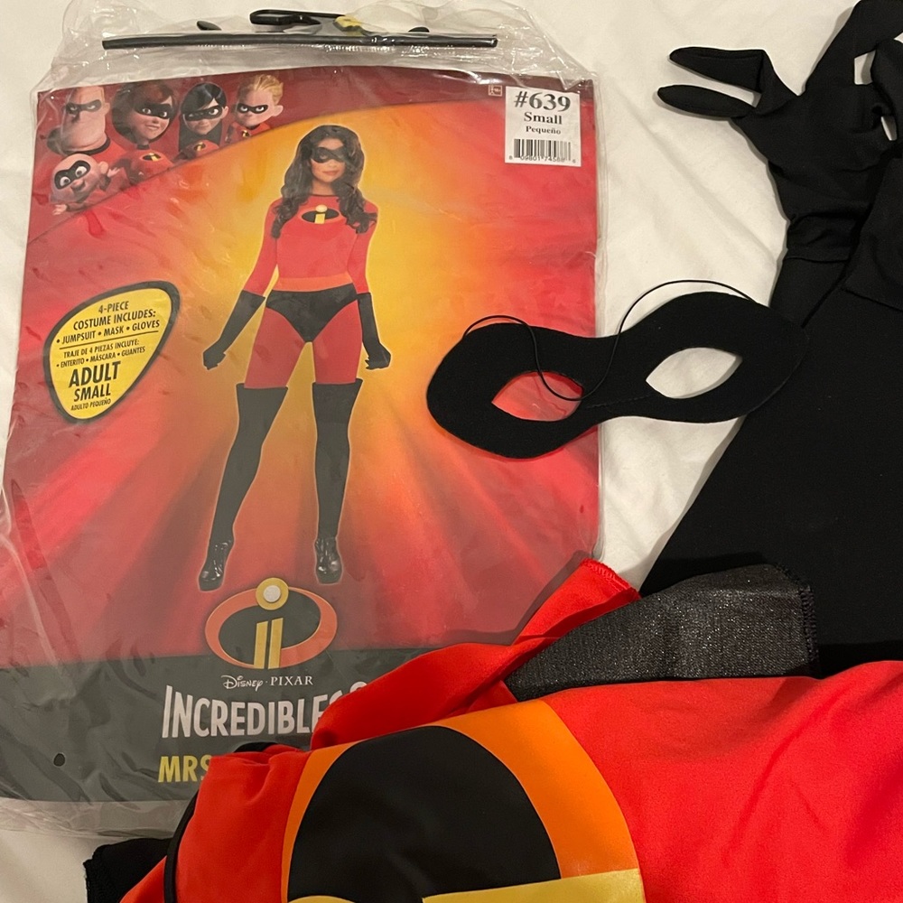 Used Mrs incredible costume, adult small size